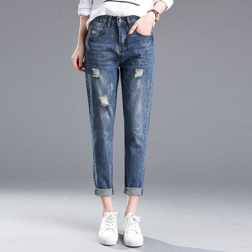 Ripped jeans for women